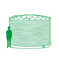 Large Round Tanks (9,000L–32,000L) — Delivered to Your Property