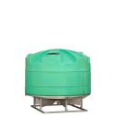 7000L Cone Bottom Tank on Stand