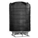 15000L Cone Bottom Tank on Stand