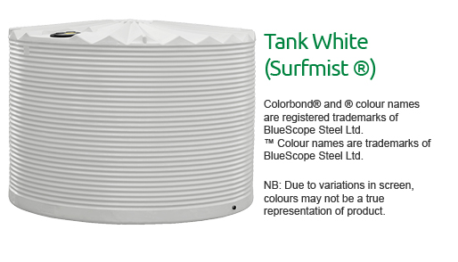 Rapid Plas Tank White Colour